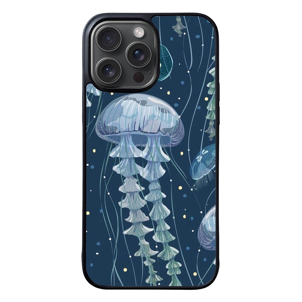 jellyfish pattern FLZ0472 iPhone 15 Pro Max Case