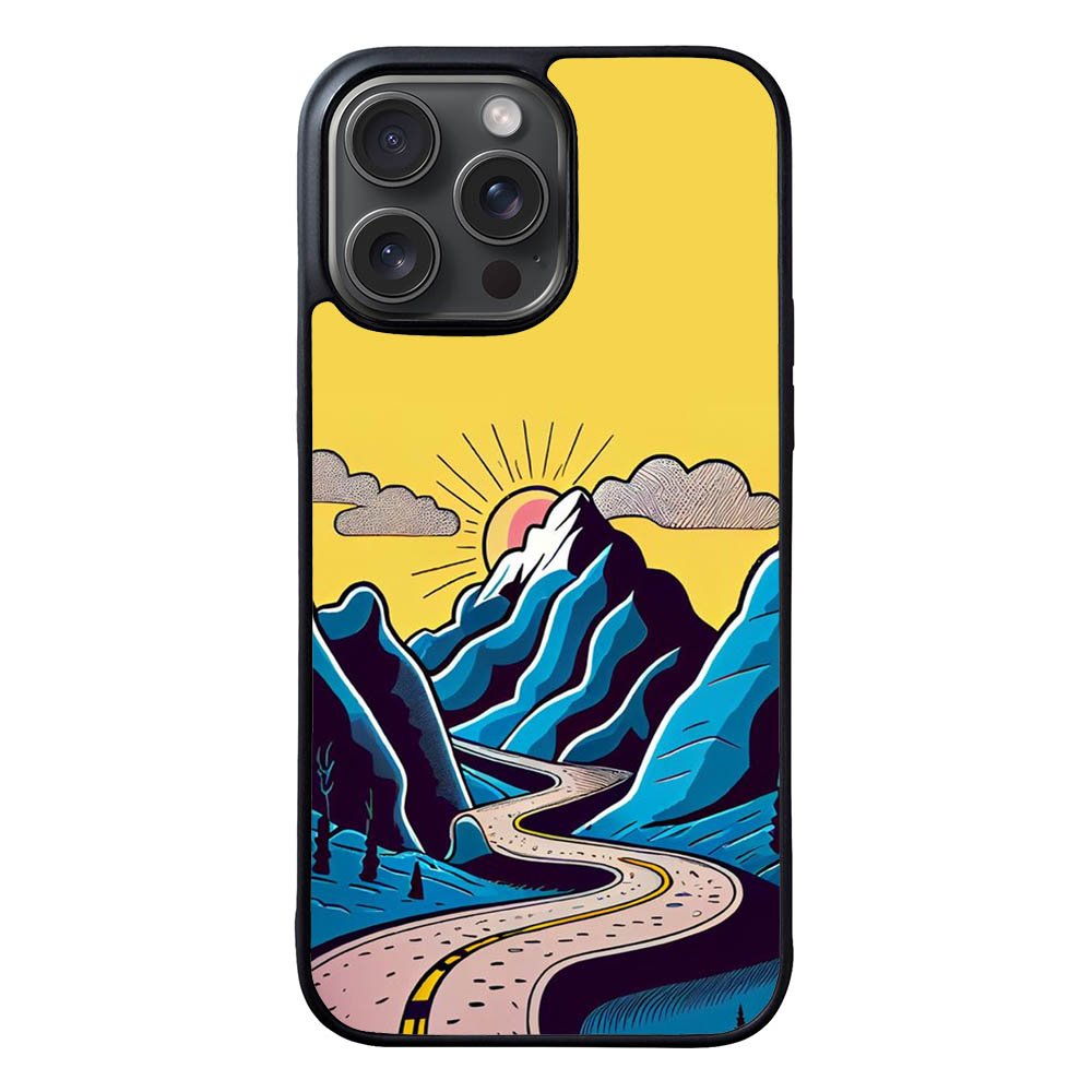 Sunset and Mountains FLZ0558 iPhone 15 Pro Max Case