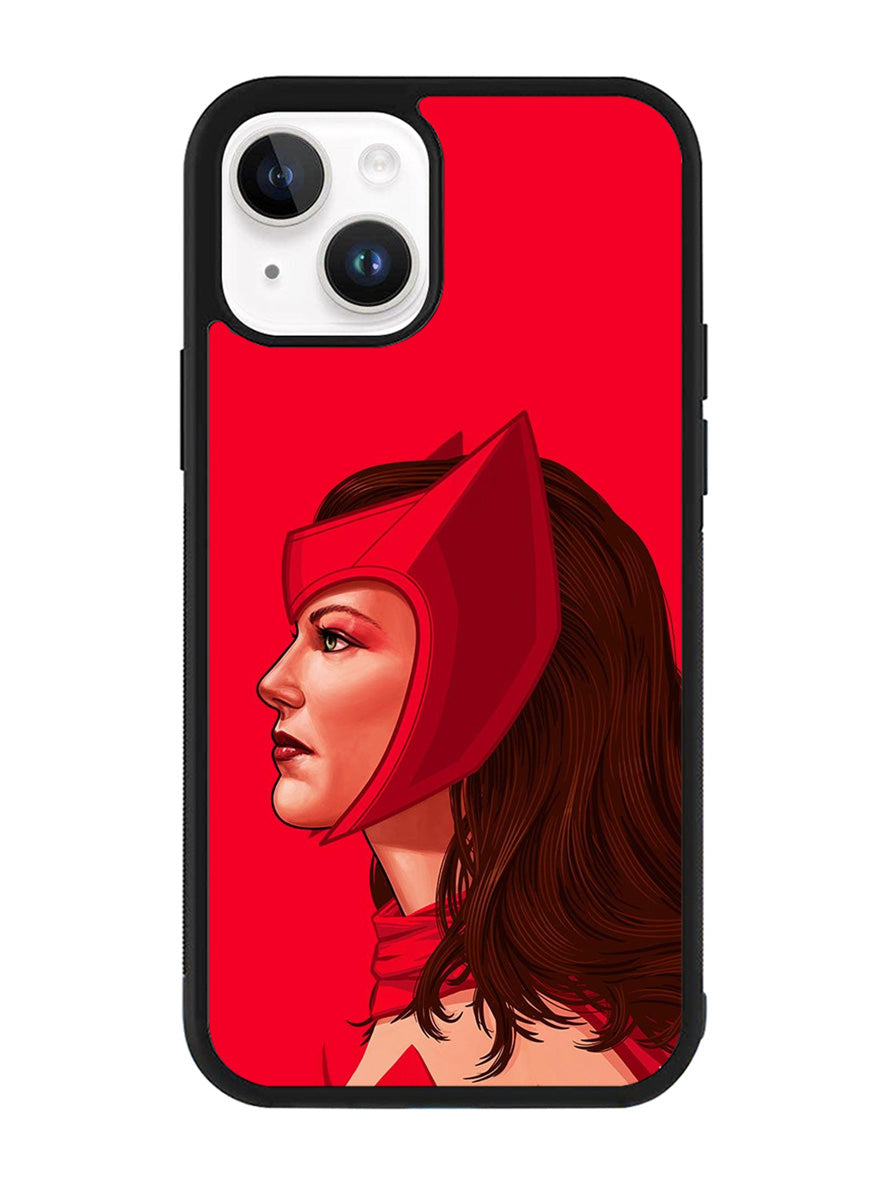 Superhero Series Scarlet Witch iPhone 14 Plus Case QC7847