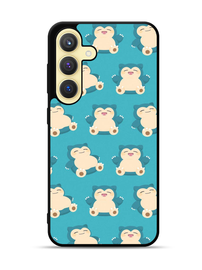 snorlax pattern Samsung Galaxy S24 FE 5G Case OV7865