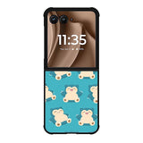 snorlax pattern Motorola Moto RAZR Plus 2025 Case OV7865