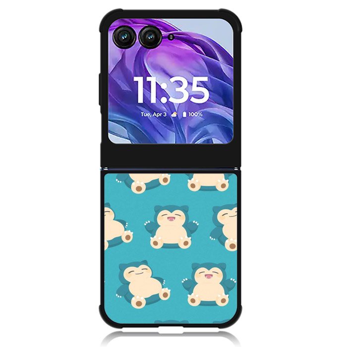 snorlax pattern Motorola Moto Razr Plus 2024 , Moto Razr+ 2024 Case OV7865