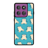 snorlax pattern Motorola Moto Edge 60 Pro Case QC7865