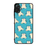 snorlax pattern Samsung Galaxy A07 Case QC7865