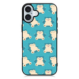 snorlax pattern iPhone 16 Plus Case QC7865