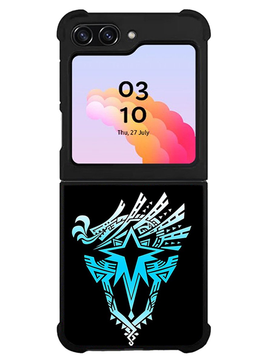 Monster Hunter World Logo Samsung Galaxy Z Flip 5 5G 2023 Case OV8081