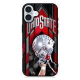 ohio state buckeyes 8th iPhone 16 Case
