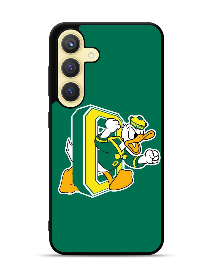 Oregon Ducks Logo 4th Samsung Galaxy S24 Plus 5G , Samsung Galaxy S24+ 5G Case