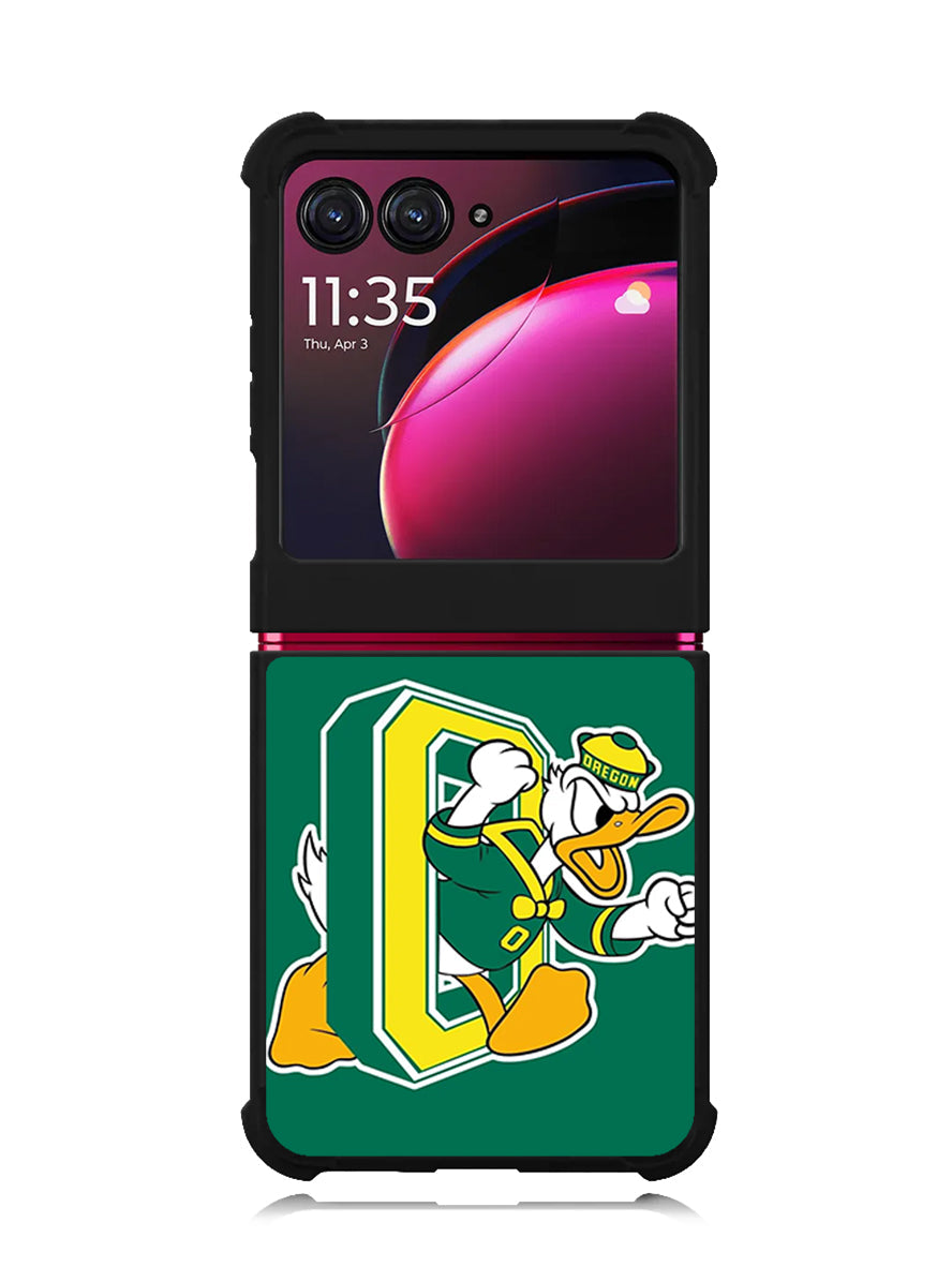 Oregon Ducks Logo 4th Motorola Moto Razr Plus 2023 , Moto Razr+ 2023 Case