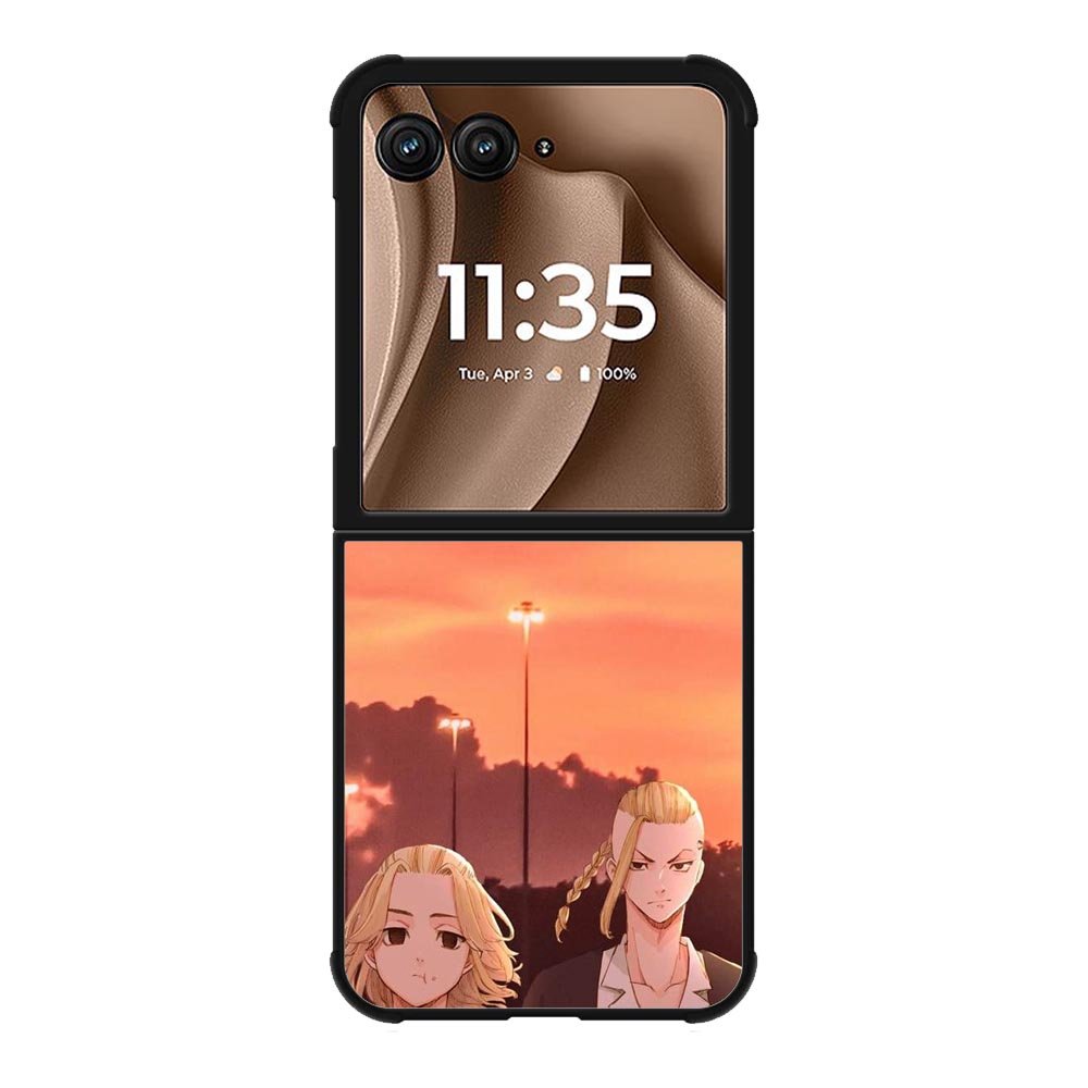 mikey and draken tokyo revengers Motorola Moto RAZR Plus 2025 Case OV9135