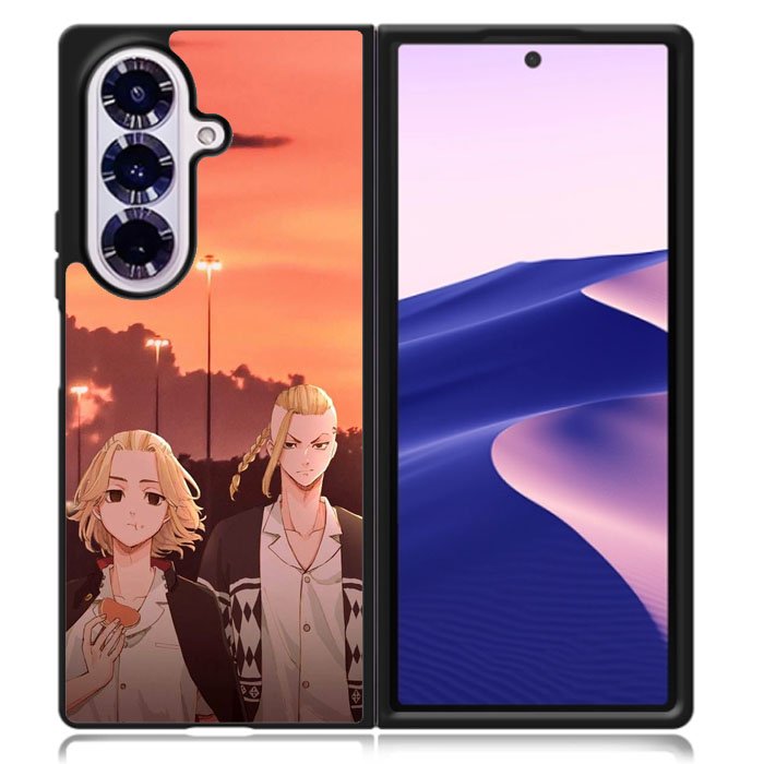 mikey and draken tokyo revengers Samsung Galaxy Z Fold 7 Case OV9135