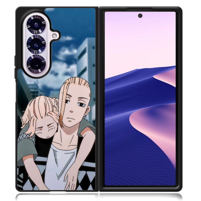 mikey and draken tokyo revengers Samsung Galaxy Z Fold 7 Case OV9134