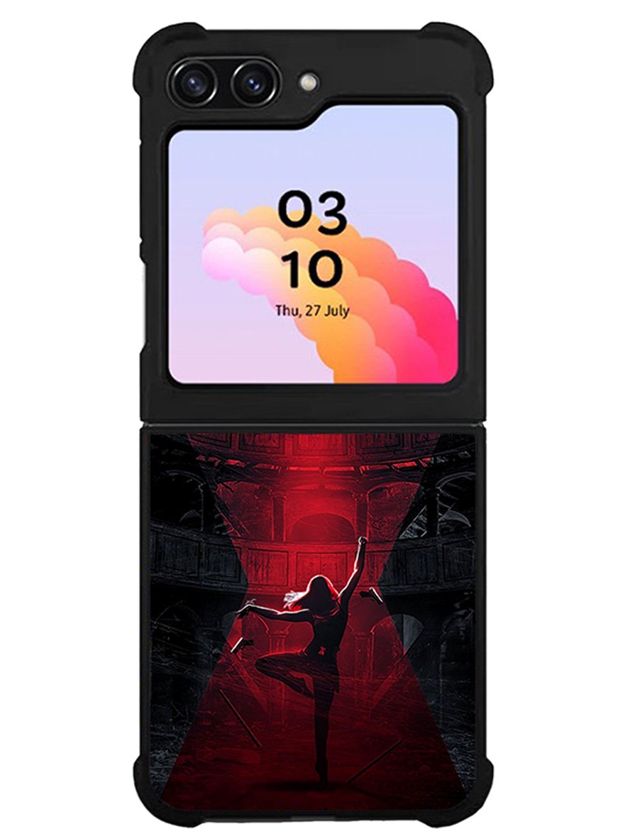 black widow Samsung Galaxy Z Flip 5 5G 2023 Case OV9110
