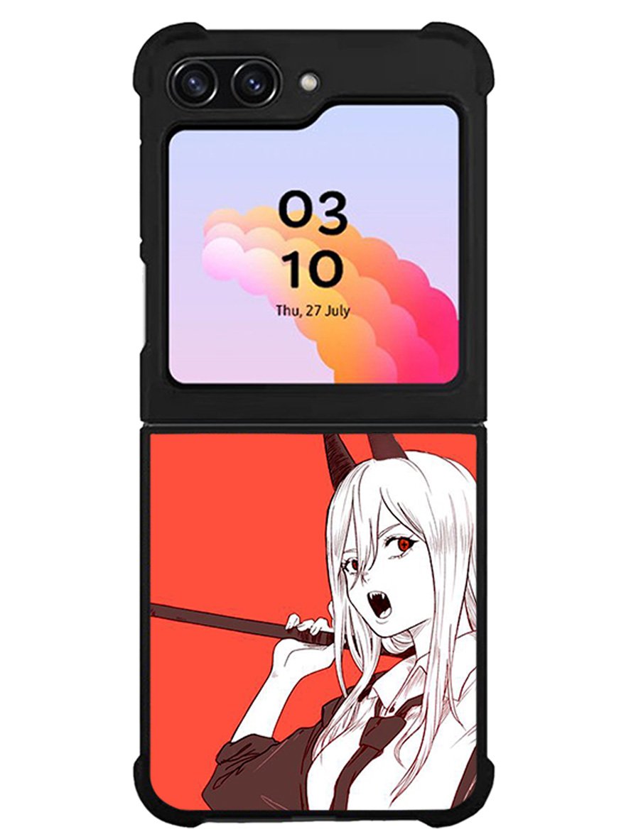 Chainsaw Man power Samsung Galaxy Z Flip 5 5G 2023 Case OV9102