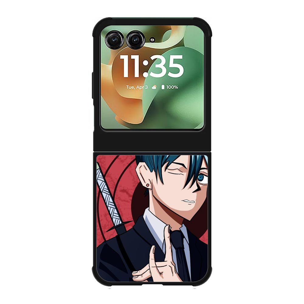 Chainsaw Man Aki Hayakawa Motorola Moto RAZR 2025 Case OV9100