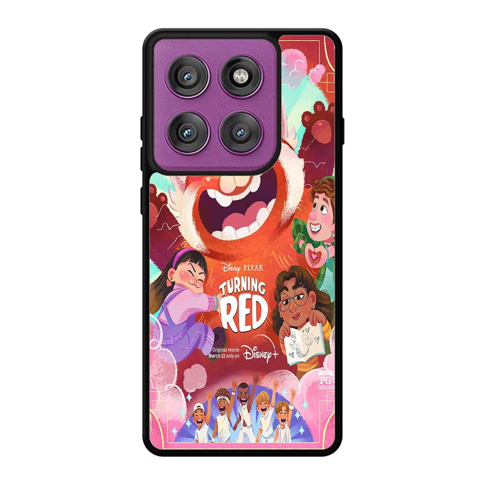 The Turning Red Motorola Moto Edge 60 Pro Case OV10729