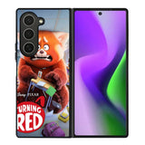 Turning Red Samsung Galaxy Z Fold 6 5G 2024 Case OV10745