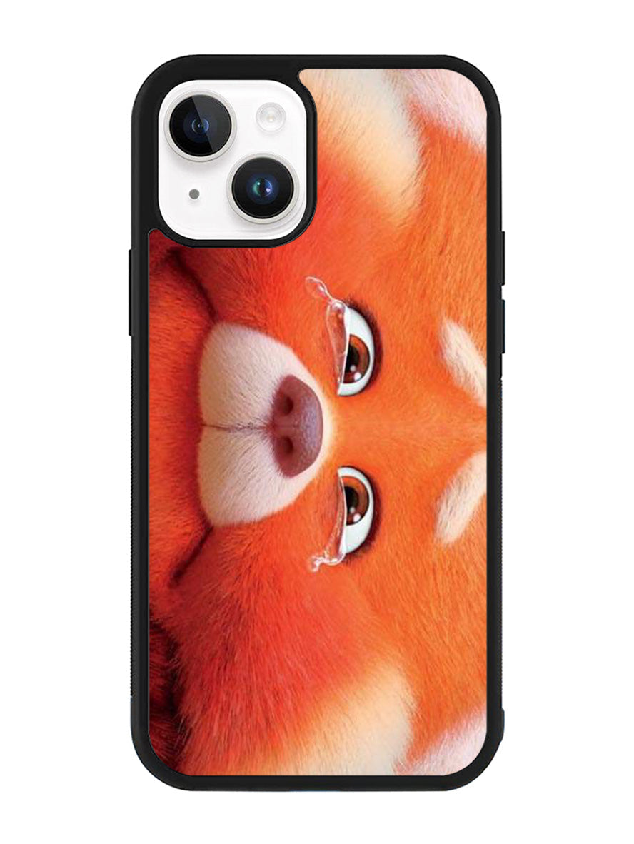 Turning Red Sad Face iPhone 14 Case QC10744