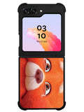 Turning Red Sad Face Samsung Galaxy Z Flip 5 5G 2023 Case OV10744