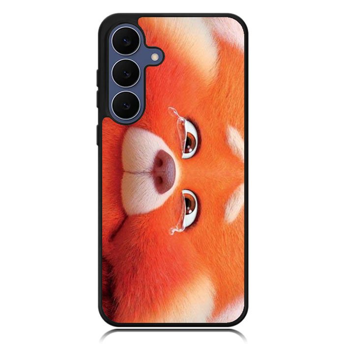 Turning Red Sad Face Samsung Galaxy S25 FE Case OV10744