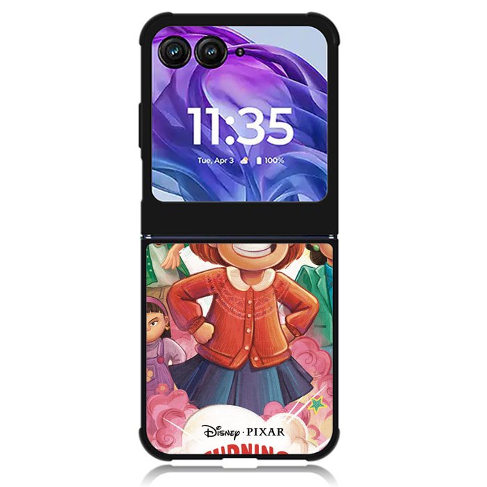 Turning Red Cartoon Art Motorola Moto Razr Plus 2024 , Moto Razr+ 2024 Case OV10741
