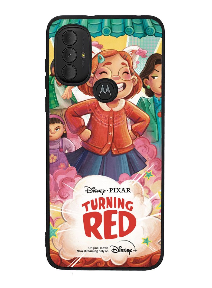Turning Red Cartoon Art Motorola Moto G Pure 2021 , Moto G Power 2022 Case OV10741