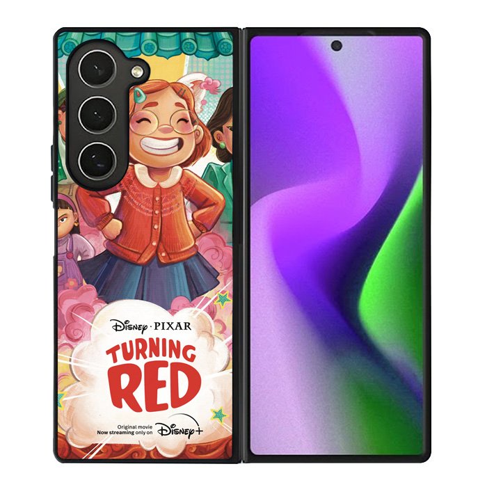 Turning Red Cartoon Art Samsung Galaxy Z Fold 6 5G 2024 Case OV10741