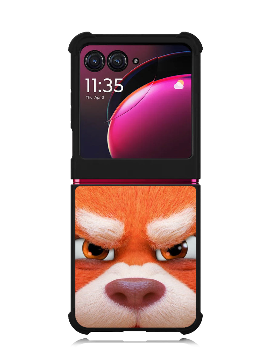 Turning Red Angry Face Motorola Moto Razr Plus 2023 , Moto Razr+ 2023 Case OV10740