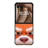 Turning Red Angry Face Motorola Moto RAZR Plus 2025 Case OV10740