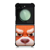 Turning Red Angry Face Samsung Galaxy Z Flip 6 5G 2024 Case OV10740