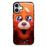 Turning Red Cute Face iPhone 16 Plus Case QC10742