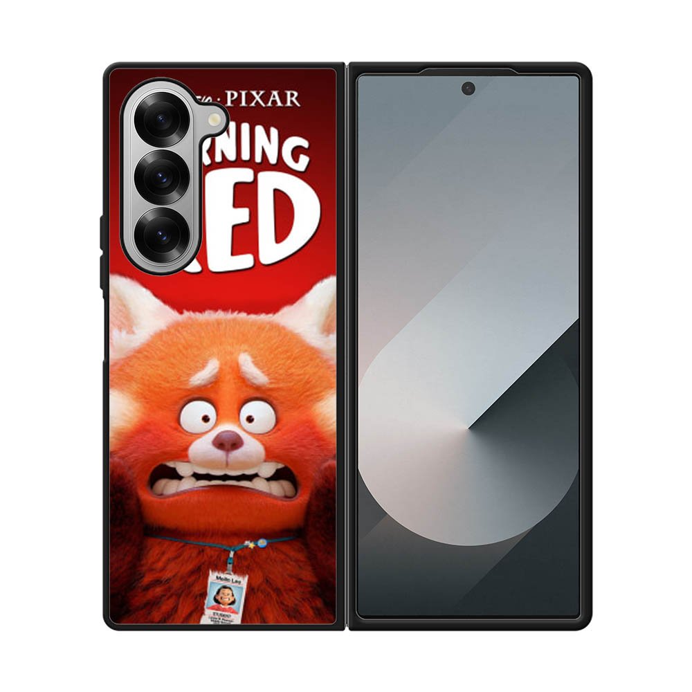 Turning Red Samsung Galaxy Z Fold 7 5G Case QC10749
