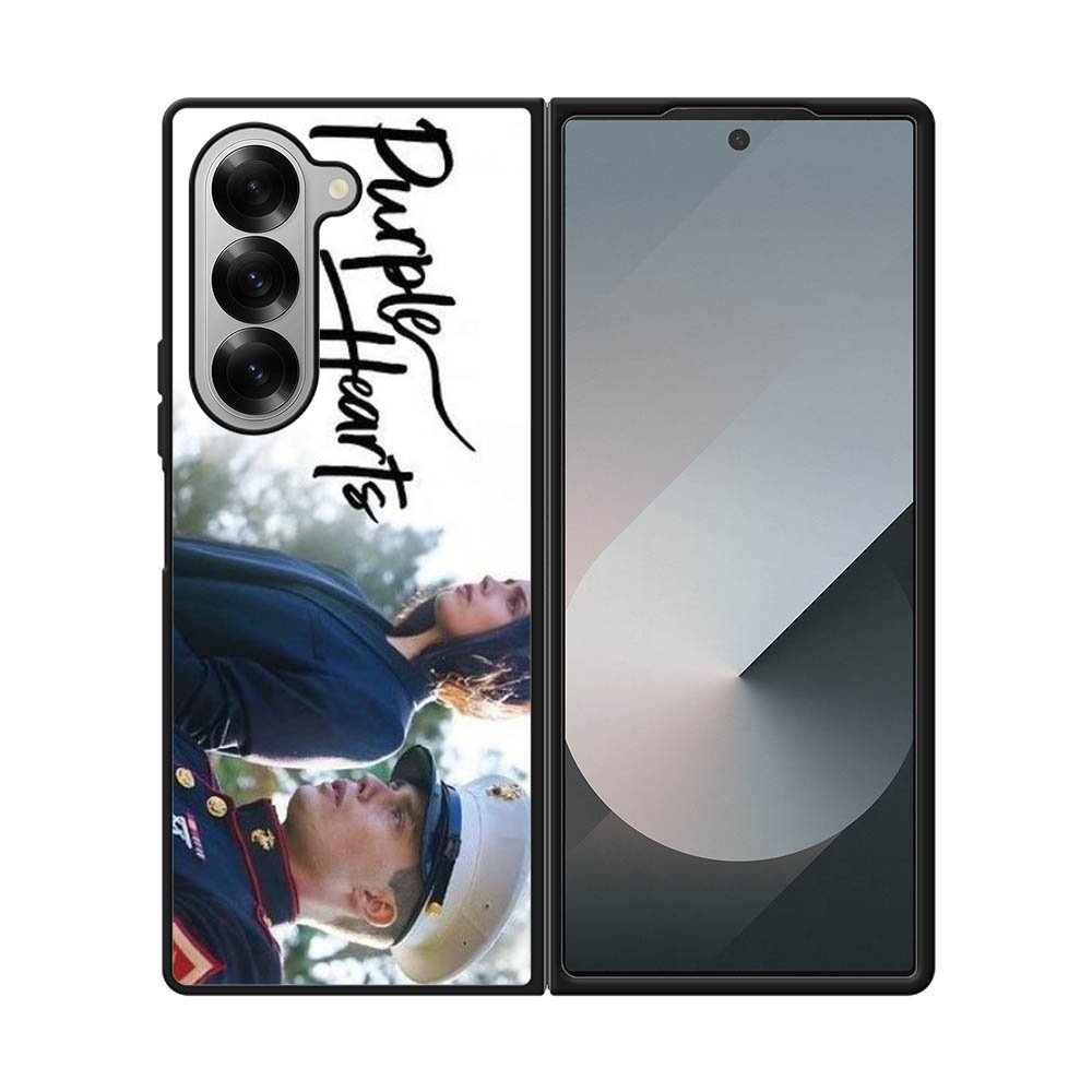 Purple Hearts Samsung Galaxy Z Fold 7 5G Case OV10798