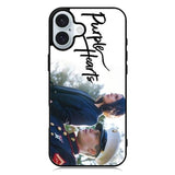 Purple Hearts iPhone 16 Plus Case QC10798