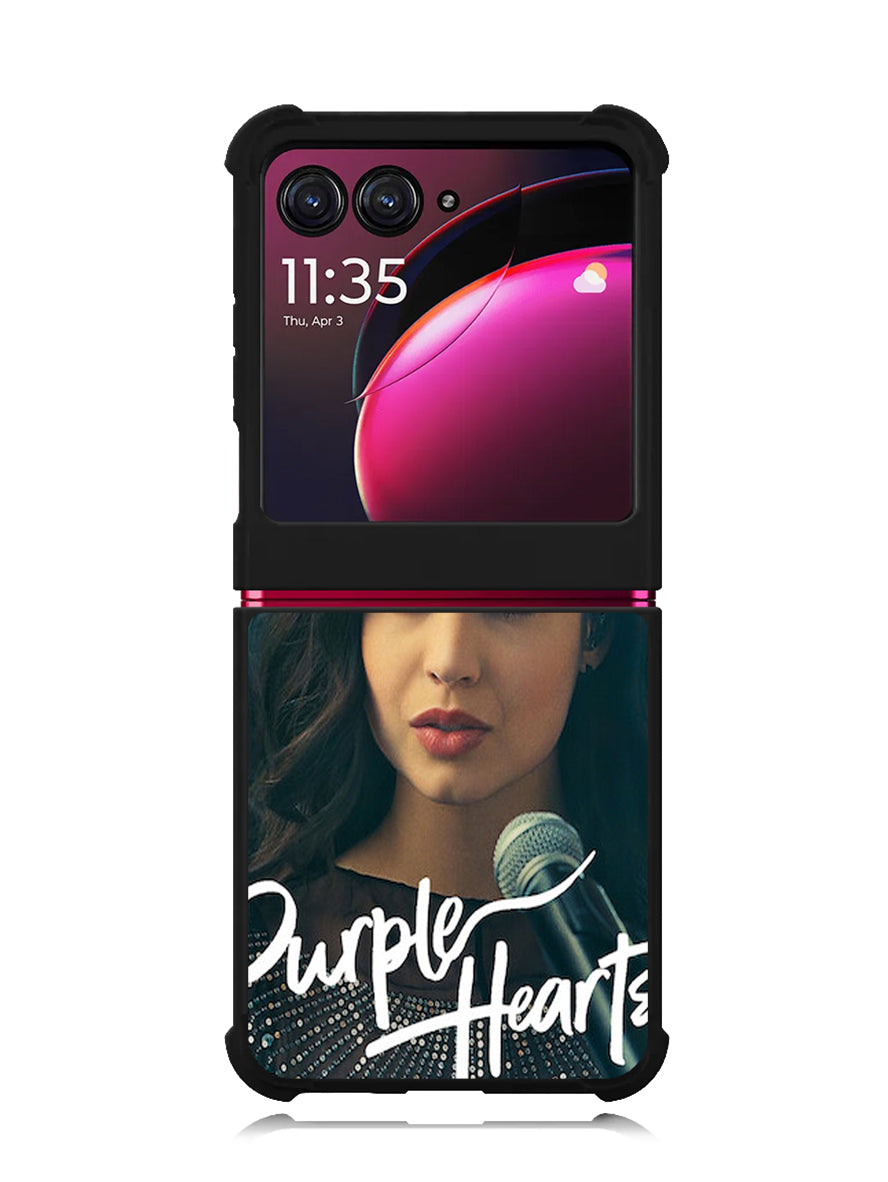 Purple Hearts Motorola Moto Razr Plus 2023 , Moto Razr+ 2023 Case OV10799