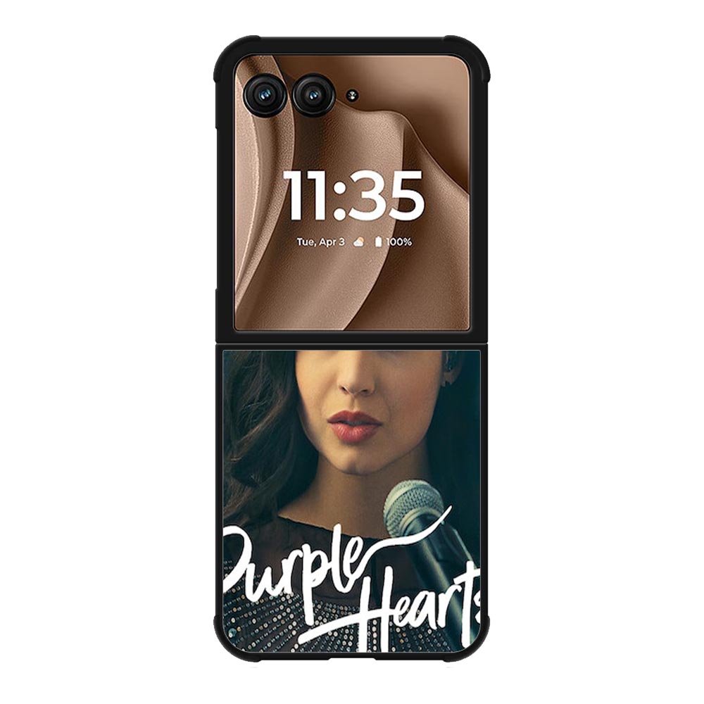 Purple Hearts Motorola Moto RAZR Plus 2025 Case OV10799
