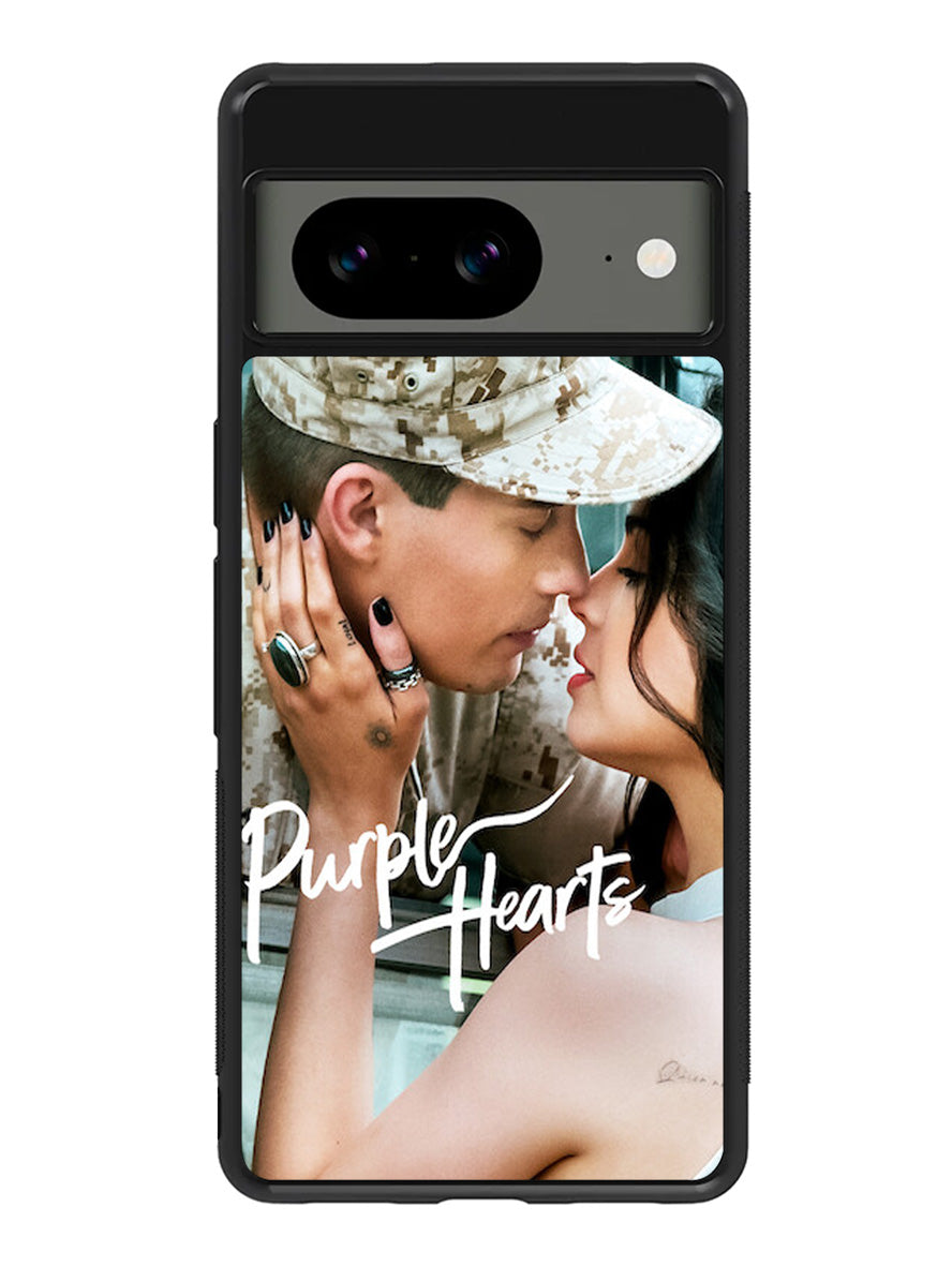 Purple Hearts Google Pixel 8A Case QC10800
