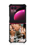 Purple Hearts Motorola Moto Razr Plus 2023 , Moto Razr+ 2023 Case OV10800