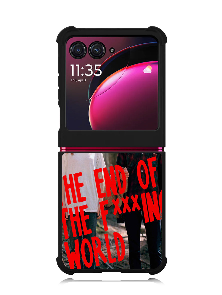 The End Of Fxxxing World Motorola Moto Razr Plus 2023 , Moto Razr+ 2023 Case OV10715