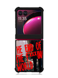The End Of Fxxxing World Motorola Moto Razr Plus 2023 , Moto Razr+ 2023 Case OV10715