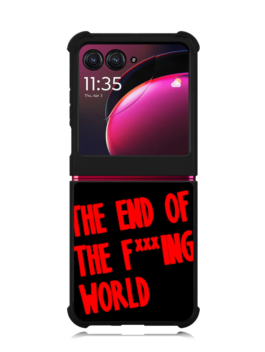 The End Of Fxxxing World Logo Motorola Moto Razr Plus 2023 , Moto Razr+ 2023 Case OV10712