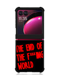 The End Of Fxxxing World Logo Motorola Moto Razr Plus 2023 , Moto Razr+ 2023 Case OV10712