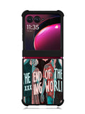 The End Of Fxxxing World Motorola Moto Razr Plus 2023 , Moto Razr+ 2023 Case OV10718