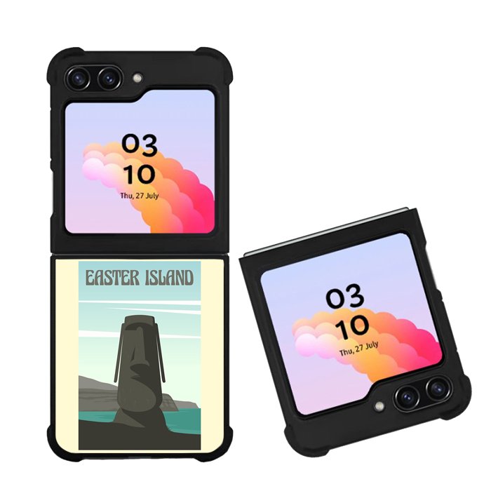 Easter Island FZ0128 Samsung Galaxy Z Flip 5 2023 5G Case