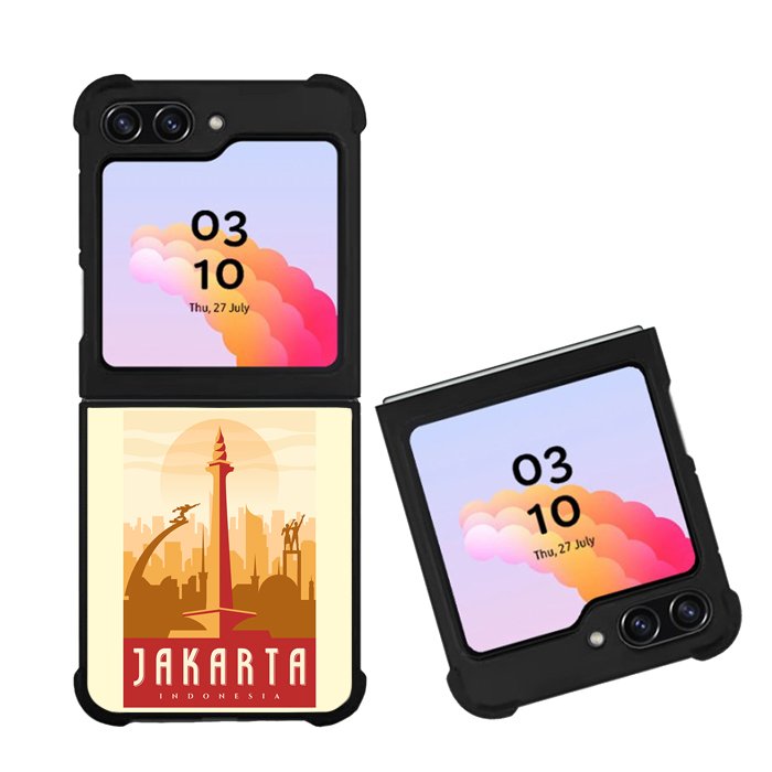 Monas Jakarta Indonesia FZ0137 Samsung Galaxy Z Flip 5 2023 5G Case