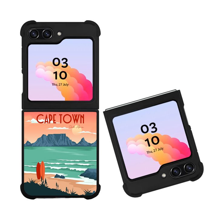 Cape Town South Africa FZ0158 Samsung Galaxy Z Flip 5 2023 5G Case