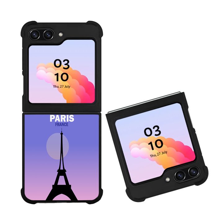 Paris France FZ0170 Samsung Galaxy Z Flip 5 2023 5G Case