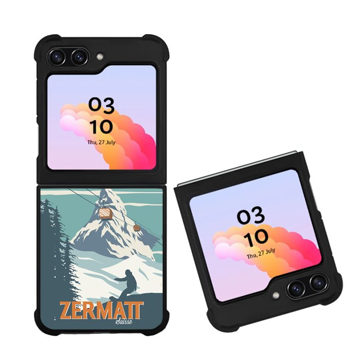 Zermatt Suisse FZ0190 Samsung Galaxy Z Flip 5 2023 5G Case