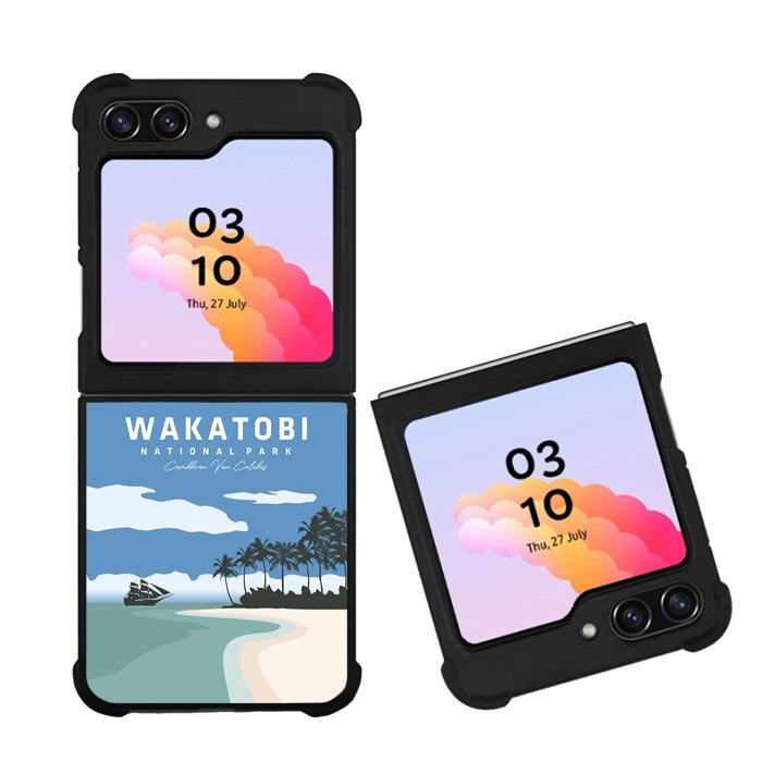 Wakatobi National Park FZ0216 Samsung Galaxy Z Flip 5 2023 5G Case