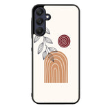 Minimalist Arch Geometric and Leaf Botanical FZ0220 Samsung Galaxy A15 5G Case